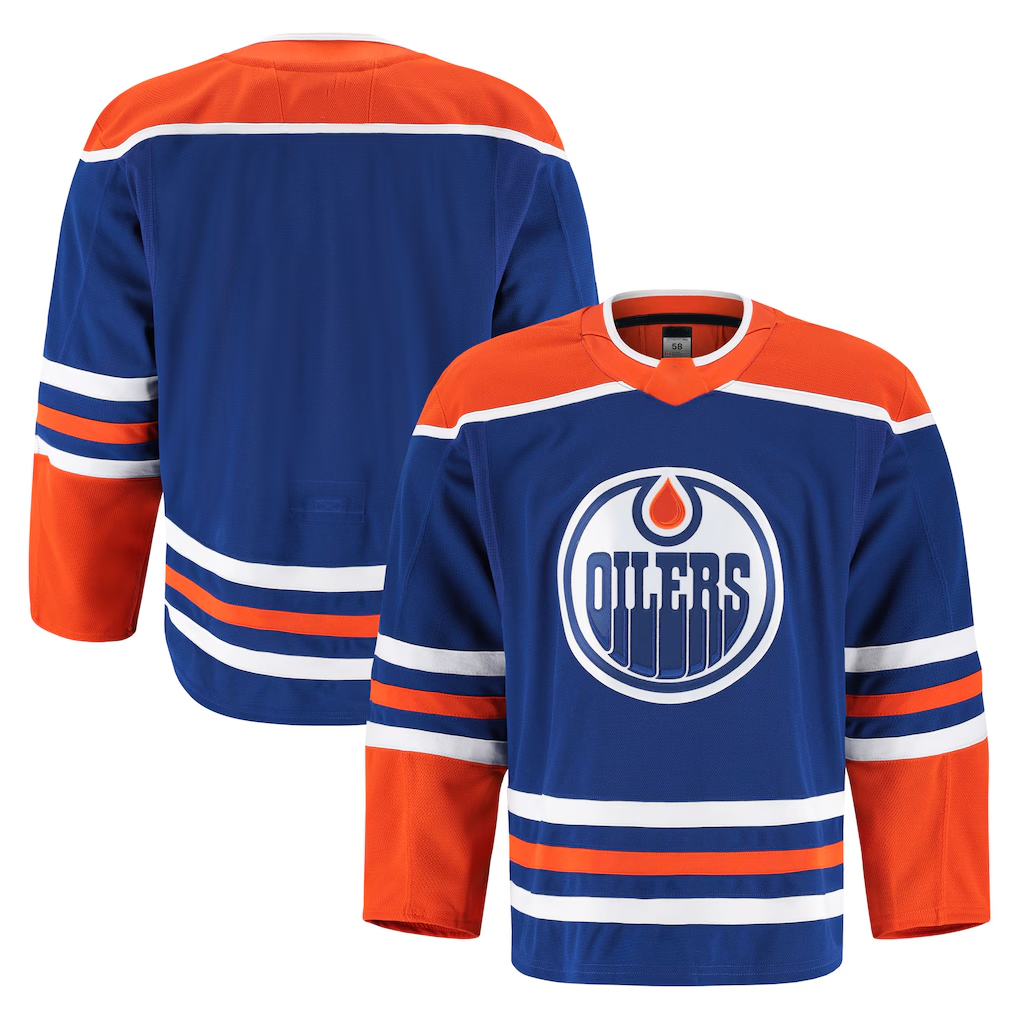 Perkns E.Oilers Royal Home Authentic Pro Jerseys