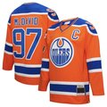 Perkns E.Oilers #97 Connor McDavid Mitchell & Ness Orange Power Play Jerseys