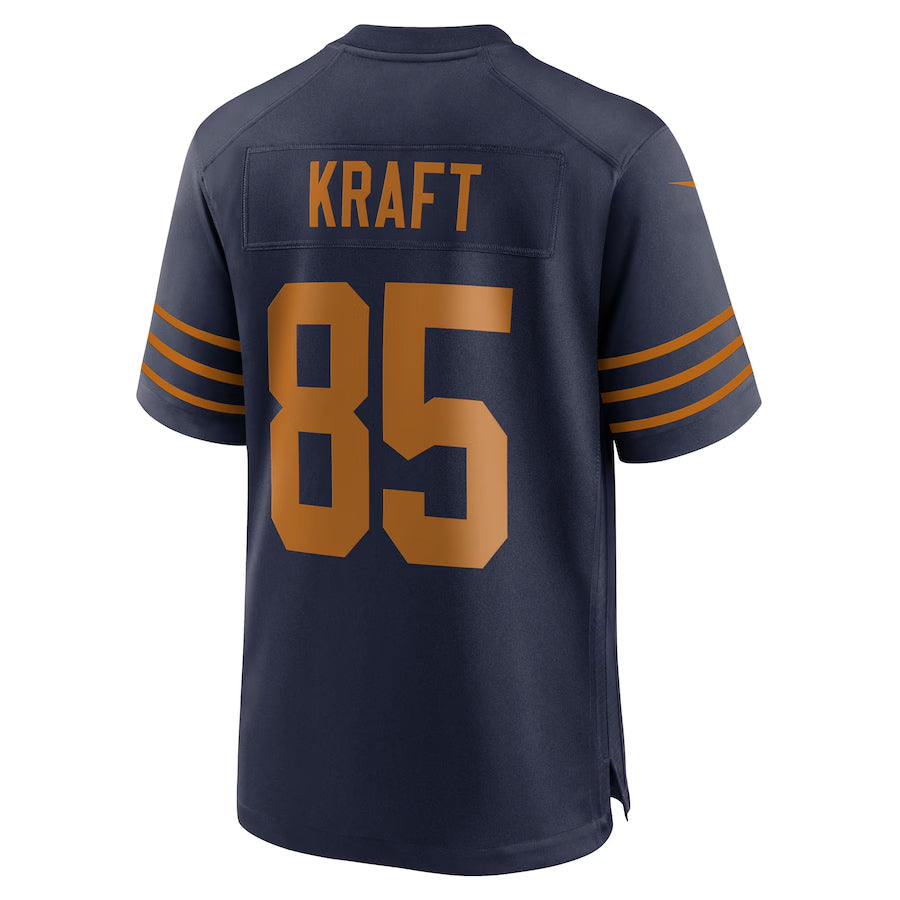 Perkns GB.Packers #85 Tucker Kraft Player Navy The 1923 Classic Game Stitched Jerseys