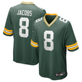 Perkns GB.Packers #8 Josh Jacobs Player Green Replica Game Stitched Jerseys