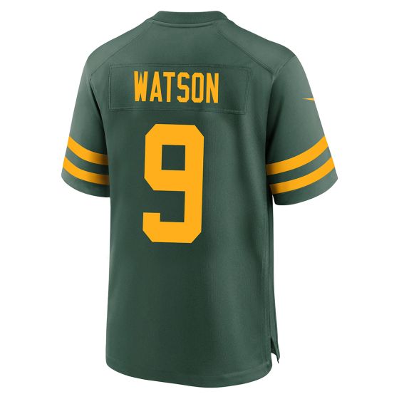 Perkns GB.Packers #9 Christian Watson 50s Classic Game Stitched Jerseys
