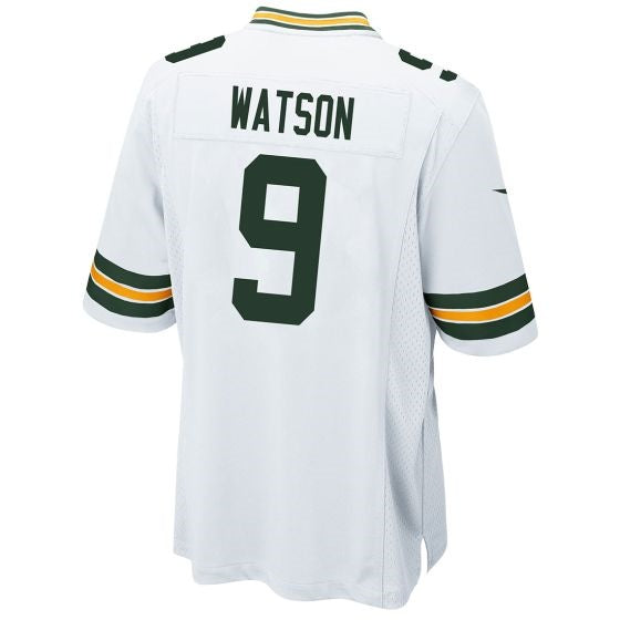 Perkns GB.Packers #9 Christian Watson Away Game Stitched Jerseys
