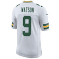 Perkns GB.Packers #9 Christian Watson Away Limited Stitched Jerseys
