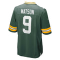 Perkns GB.Packers #9 Christian Watson Green Game Stitched Jerseys