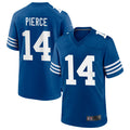 Perkns IN.Colts #14 Alec Pierce Player Royal Limited Game Stitched Jerseys