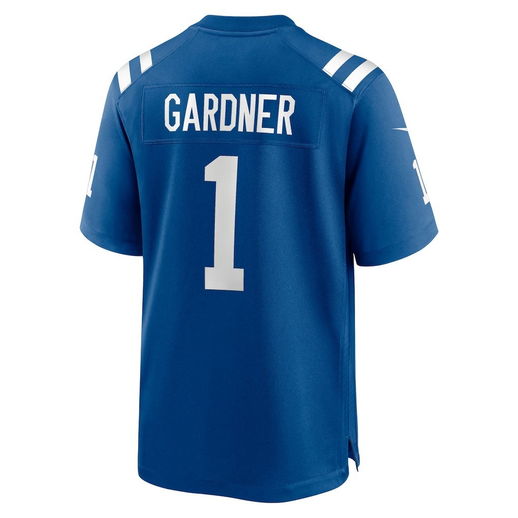 Perkns IN.Colts #1 Ahmad Sauce Gardner Royal Team Game Stitched Jerseys