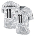 Perkns J.Jaguars #11 Parker Washington Player Arctic Camo Salute to Service Limited Stitched Jerseys