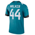 Perkns J.Jaguars #44 Travon Walker Teal Legend Jersey American Stitched Jerseys