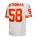Perkns KC.Chiefs 1994 #58 Derrick Thomas Mitchell & Ness White Authentic Throwback Retired Player Stitched Jerseys