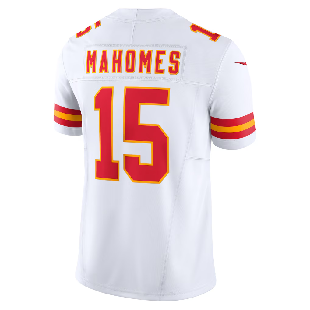 Perkns KC.Chiefs #15 Patrick Mahomes White Vapor F.U.S.E. Limited Stitched Jerseys