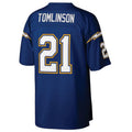Perkns LA.Chargers #21 LaDainian Tomlinson Mitchell & Ness Navy Retired Player Legacy Replica Jersey Stitched Jerseys
