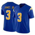 Perkns LA.Chargers #3 Derwin James Jr. Player Royal Limited Vapor F.U.S.E. Home Game Stitched Jerseys