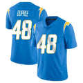 Perkns LA.Chargers #48 Bud Dupree Player Blue Limited Vapor Untouchable Home Game Stitched Jerseys