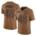 Perkns LA.Rams #48 Omar Speights Player Brown Salute To Service Limited Stitched Jerseys