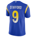 Perkns LA.Rams #9 Matthew Stafford Royal Vapor Limited Jersey American Stitched Jersey