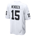 Perkns LV.Raiders #15 Fernando Mendoza White Game Player Stitched Jerseys