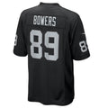 Perkns LV.Raiders #89 Brock Bowers Black 2024 Draft First Round Pick Player Game Jersey Stitched Jerseys