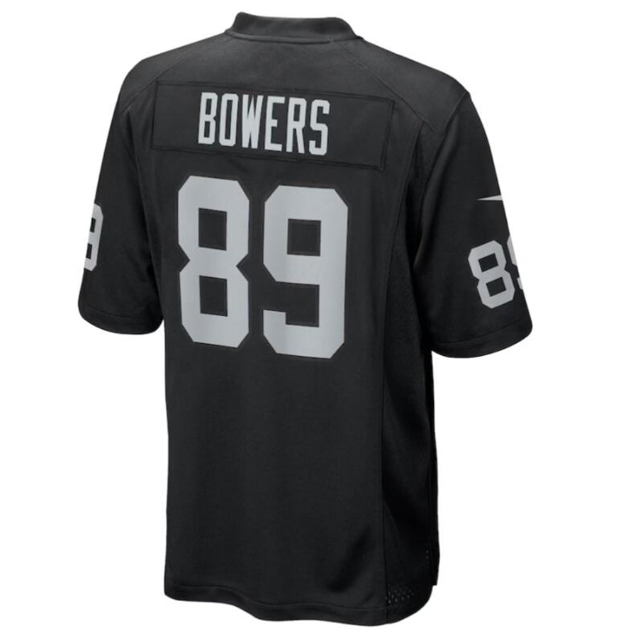 Perkns LV.Raiders #89 Brock Bowers Black 2024 Draft First Round Pick Player Game Jersey Stitched Jerseys