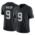 Perkns LV.Raiders #9 Jalen Nailor Player Black Limited Vapor F.U.S.E. Home Game Stitched Jerseys