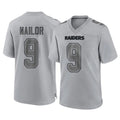 Perkns LV.Raiders #9 Jalen Nailor Player Gray Atmosphere Fashion Limited Game Stitched Jerseys