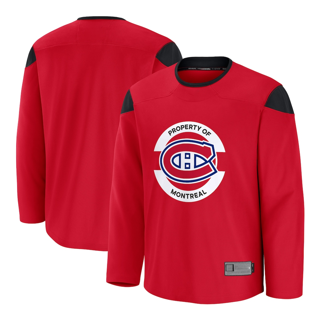 Perkns M.Canadiens Red Practice Jerseys