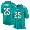 Perkns M.Dolphins #25 Tyrel Dodson Player Aqua Team Color Home Game Stitched Jerseys