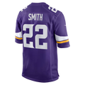 Perkns MN.Vikings #22 Harrison Smith Purple Game Stitched Jerseys