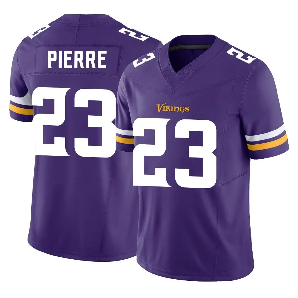 Perkns MN.Vikings #23 James Pierre Player Purple Limited Vapor F.U.S.E. Home Game Stitched Jerseys