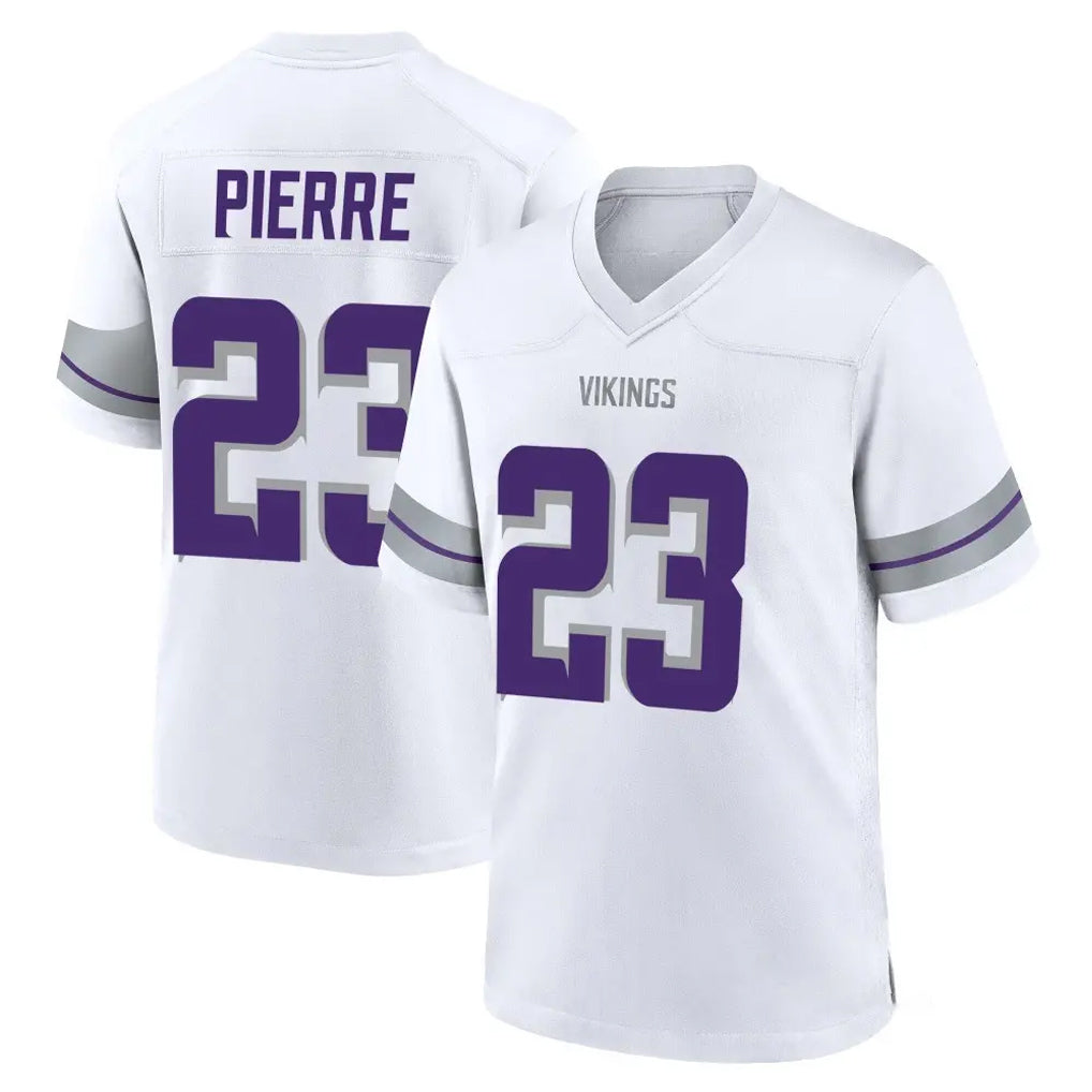 Perkns MN.Vikings #23 James Pierre Player White Alternate Home Game Stitched Jerseys