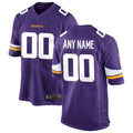Perkns Custom MN.Vikings Game Home Stitched Jerseys