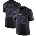 Perkns MN.Vikings #22 Harrison Smith Player Limited Black Impact Game Stitched Jerseys