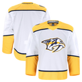 Perkns N.Predators White Away Authentic Pro Jerseys