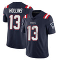 Perkns NE.Patriots #13 Mack Hollins Player Navy Vapor Untouchable Home Game Stitched Jerseys