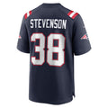 Perkns NE.Patriots #38 Rhamondre Stevenson Player Navy Home Game Stitched Jerseys