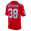 Perkns NE.Patriots #38 Rhamondre Stevenson Player Red Home Game Stitched Jerseys