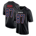 Perkns NE.Patriots #87 Romeo Doubs Player Carbon Fashion Limited Home Game Stitched Jerseys