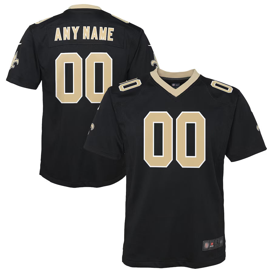 Perkns Custom NO.Saints Home Game Stitched Jerseys