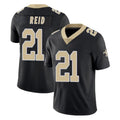 Perkns NO.Saints #21 Justin Reid Player Black Limited Vapor Untouchable Home Game Stitched Jerseys