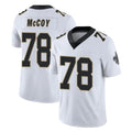 Perkns NO.Saints #78 Erik McCoy Player White Limited Vapor Untouchable Home Game Stitched Jerseys