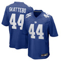 Perkns NY.Giants #44 Cam Skattebo Player Royal Team Game Football Jerseys
