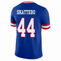 Perkns NY.Giants #44 Cam Skattebo Player Royal Throwback Vapor Limited Football Jerseys