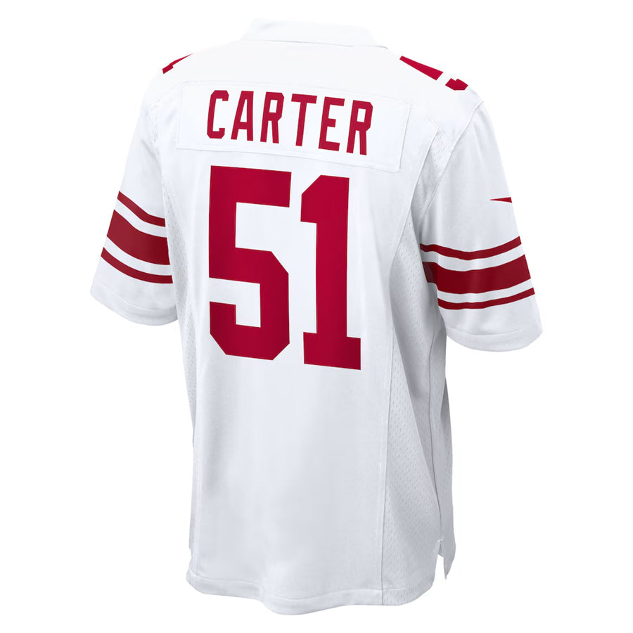 Perkns NY.Giants #51 Abdul Carter Player Whtie Game Stitched Jerseys