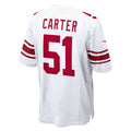 Perkns NY.Giants #51 Abdul Carter Player Whtie Game Stitched Jerseys