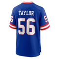 Perkns NY.Giants #56 Lawrence Taylor Royal Classic Retired Player Game Stitched Jerseys