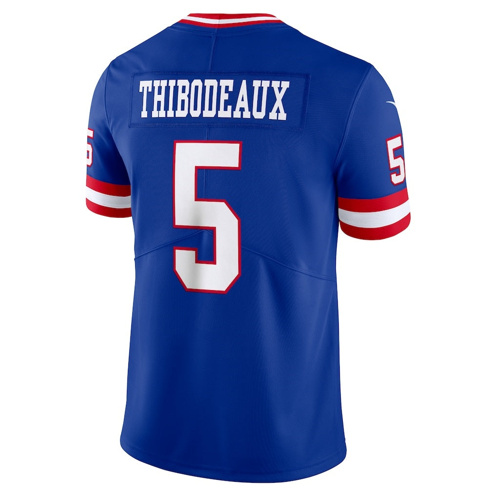 Perkns NY.Giants #5 Kayvon Thibodeaux Royal Alternate Vapor Untouchable Limited Stitched Jerseys