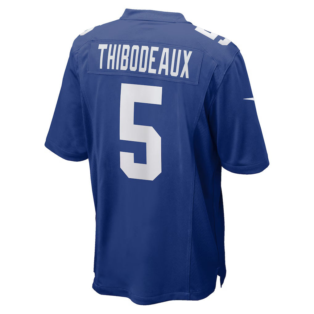 Perkns NY.Giants #5 Kayvon Thibodeaux Royal Player Game Stitched Jerseys