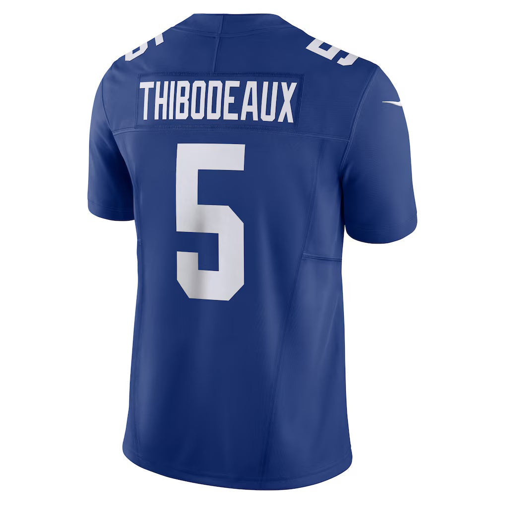 Perkns NY.Giants #5 Kayvon Thibodeaux Royal Vapor F.U.S.E. Limited Stitched Jerseys