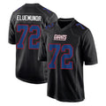 Perkns NY.Giants #72 Jermaine Eluemunor Player Carbon Fashion Limited Home Game Stitched Jerseys