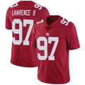 Perkns NY.Giants #97 Dexter Lawrence II Player Vapor Red Limited Stitched Jerseys