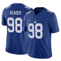 Perkns NY.Giants #98 DJ Reader Player Royal Limited Vapor F.U.S.E. Home Game Stitched Jerseys